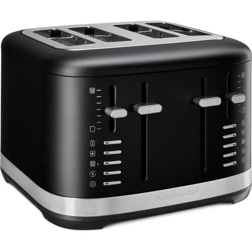 Brødrister 4-skiver KitchenAid 5KMT4109EBM – sort/rustfrit stål