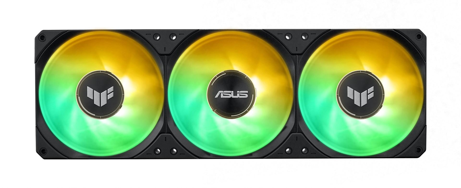 Vandkøling til CPU ASUS TUF Gaming LC III 360 ARGB LCD - 360 mm, sort billede
