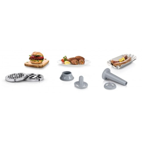 Kødhakker Bosch MFW2520W – 1.500 W, rustfrit stål/hvid