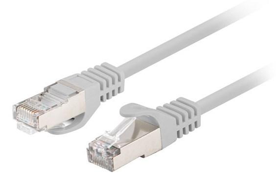 Netværkskabel Cat6 Lanberg - 3 m, grå, U/UTP, RJ‑45 billede
