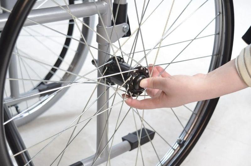 Kørestol Mobilex SEAL 273040 med bremser - sammenklappelig, 4 hjul