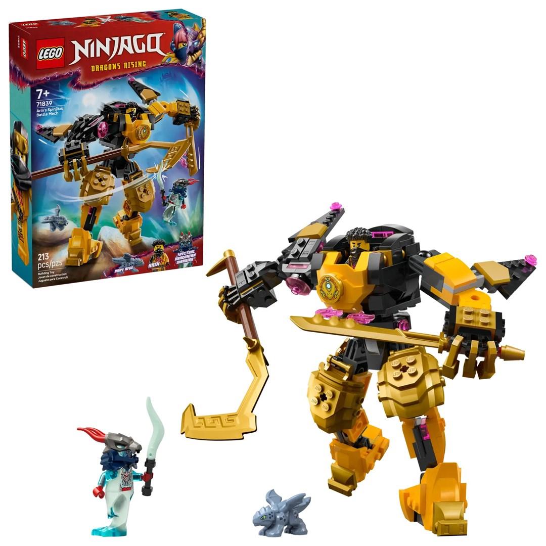 LEGO NINJAGO Arins Spinjitzu-kamp-mech (71839) – byggesæt