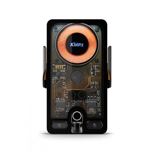 Mobilholder bil – Xblitz FX7 EXCLUSIVE, nakkestøtte, sort