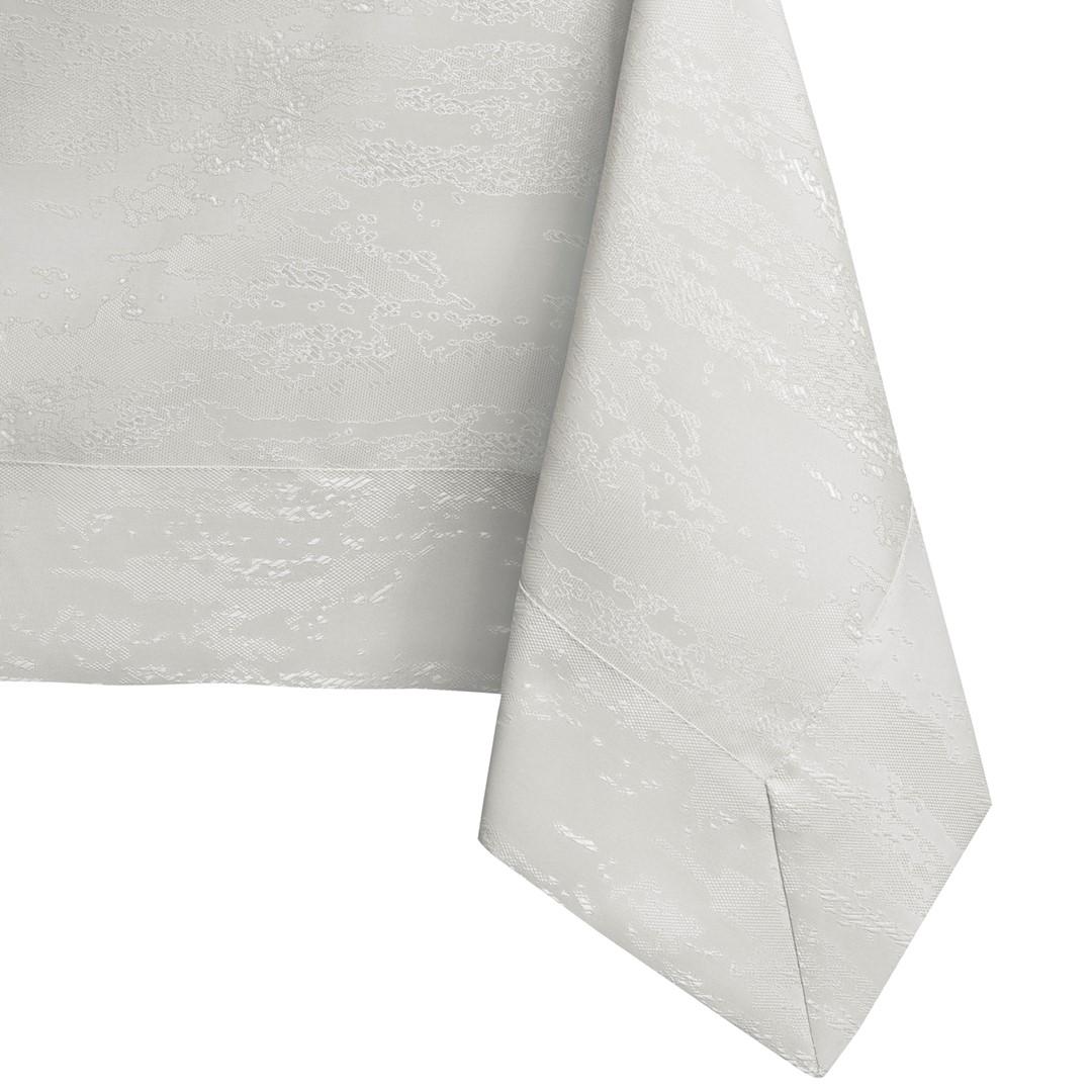 Dug 140x350 cm - AmeliaHome Vesta, cremefarvet præget, moderne