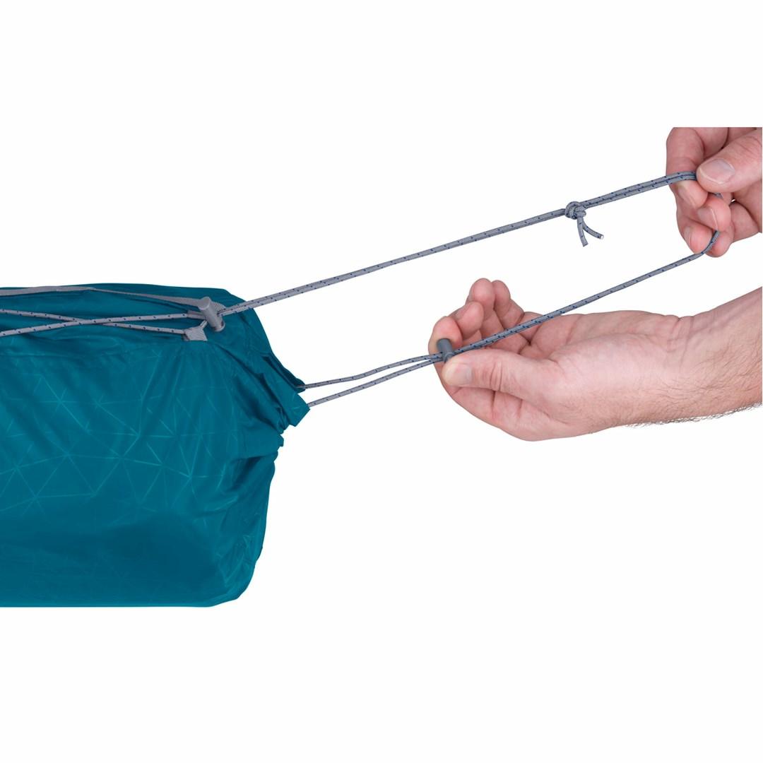 Luftmadras Sea to Summit Comfort Deluxe – 201,0 × 115,0 cm, blå