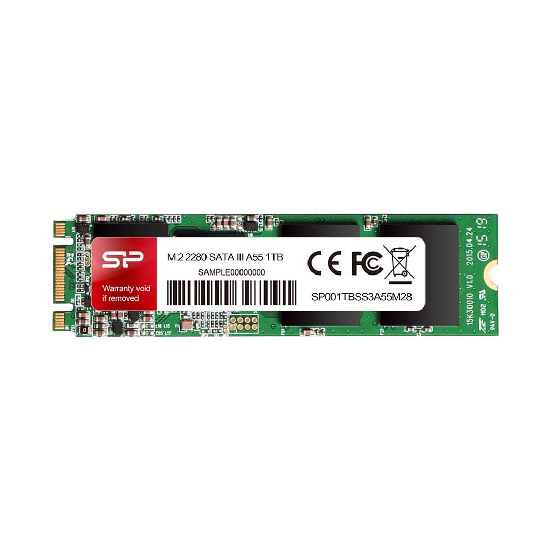 SSD M.2 2280 Silicon Power A55 1 TB SATA III SLC billede