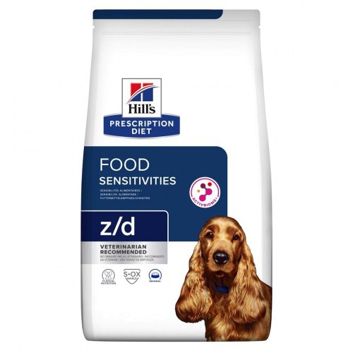 Hundefoder til allergi – Hill's Prescription Diet Food Sensitivities z/d, tørfoder, 3 kg