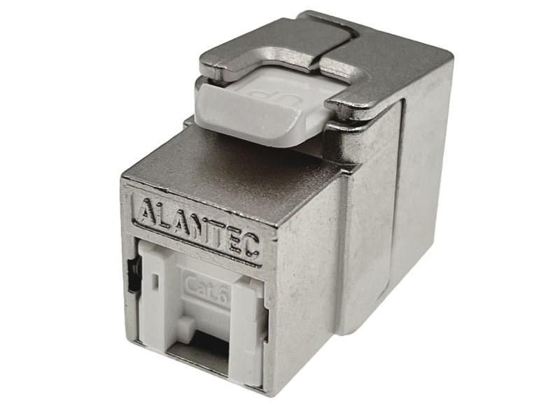 Netværkskeystone RJ45 Cat6 STP toolless – Alantec Plus PoE+