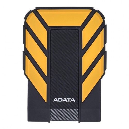Ekstern harddisk 2 TB – ADATA HD710 Pro, sort/gul