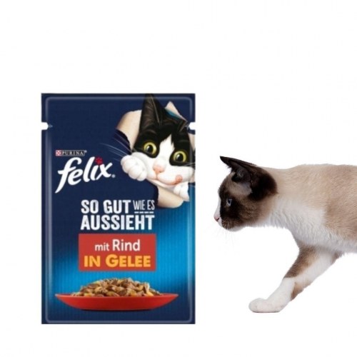 Vådfoder til kat – Purina Felix Mix 120 x 85 g