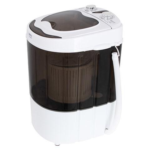 Vaskemaskine topbetjent 3 kg - Camry Premium CR 8054, brun/hvid