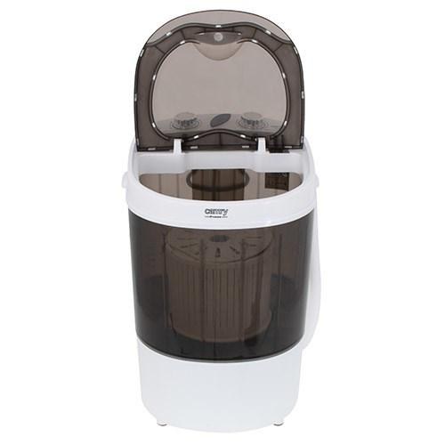 Vaskemaskine topbetjent 3 kg - Camry Premium CR 8054, brun/hvid