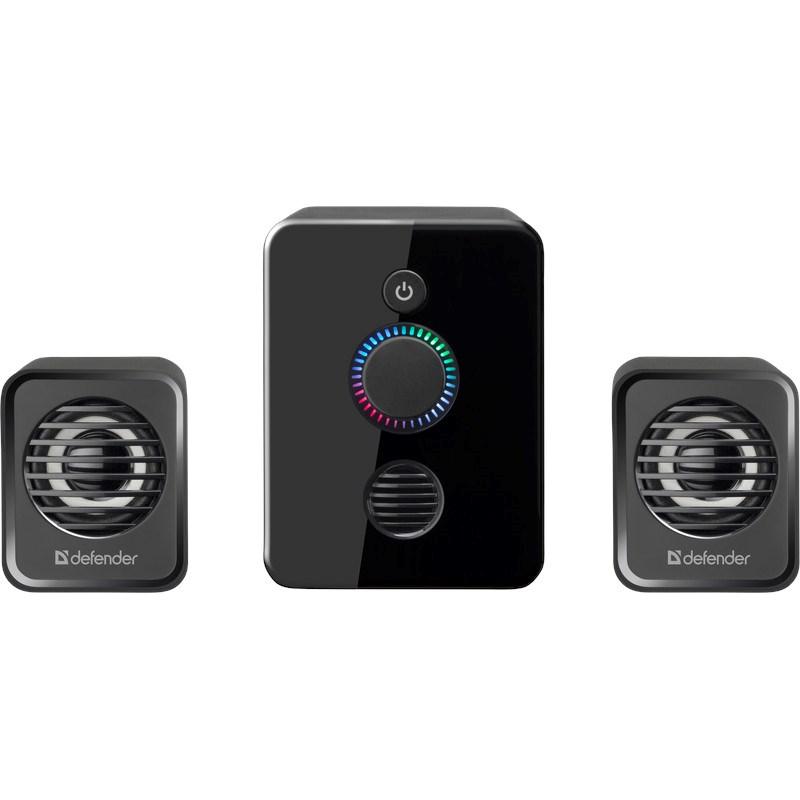 PC højttalere Defender V12 - sort, 11 W, USB