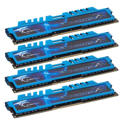 DDR3 RAM 32 GB 1600 MHz – G.Skill Ripjaws X (4×8 GB)