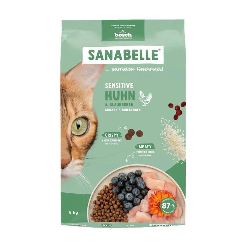 Kattemad tørfoder Bosch Sanabelle Sensitive Kylling – 8 kg