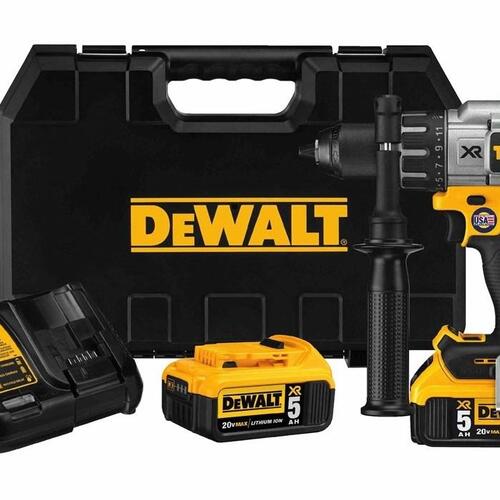 Slagboremaskine akku DeWALT DCD996P2 18 V 5,0 Ah – sort/gul