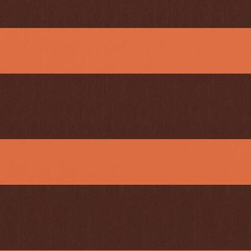 Altanafskærmning 75x300 cm oxfordstof orange og brun