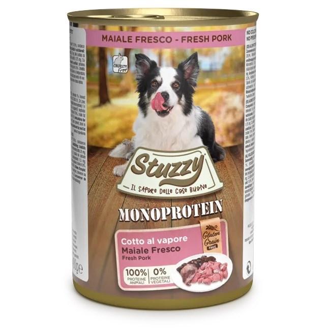 Hundefoder vådfoder – Stuzzy Monoprotein svin, 400 g