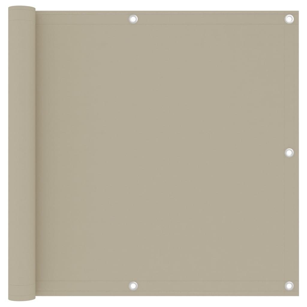 Altanafskærmning 90x300 cm oxfordstof beige