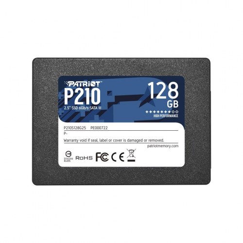 SSD 2,5" Patriot P210 - 128 GB SATA III