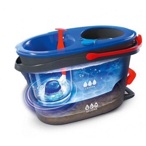 Gulvmoppe med spand – Vileda H2Pro spin-moppe