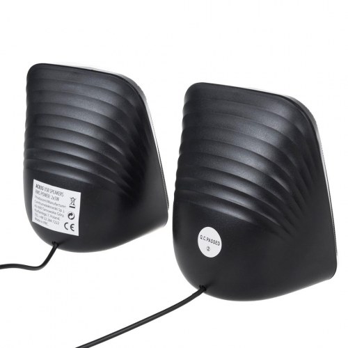 PC højttalere 2.0 – AUDIOCORE AC835 med LED, kablede