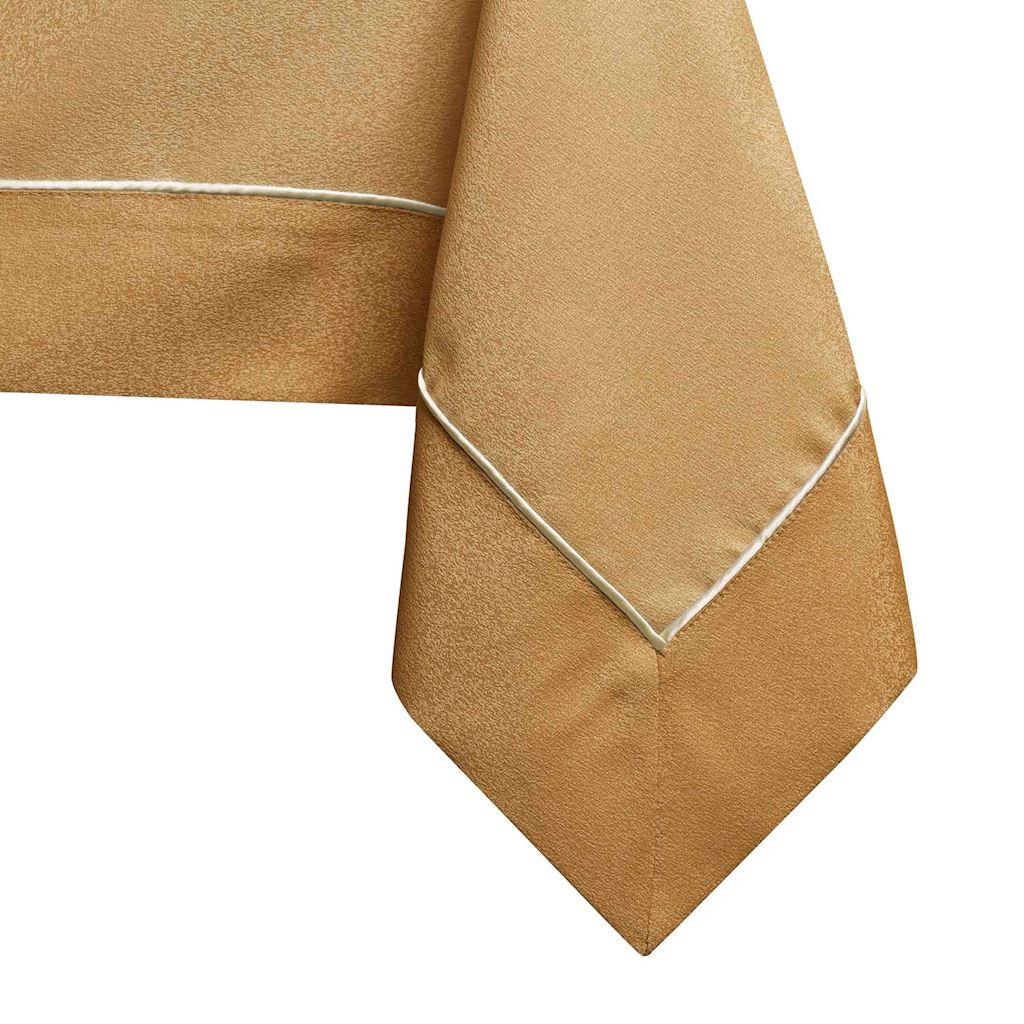 Dug guld 140x500 cm - AmeliaHome Empire, glat klassisk