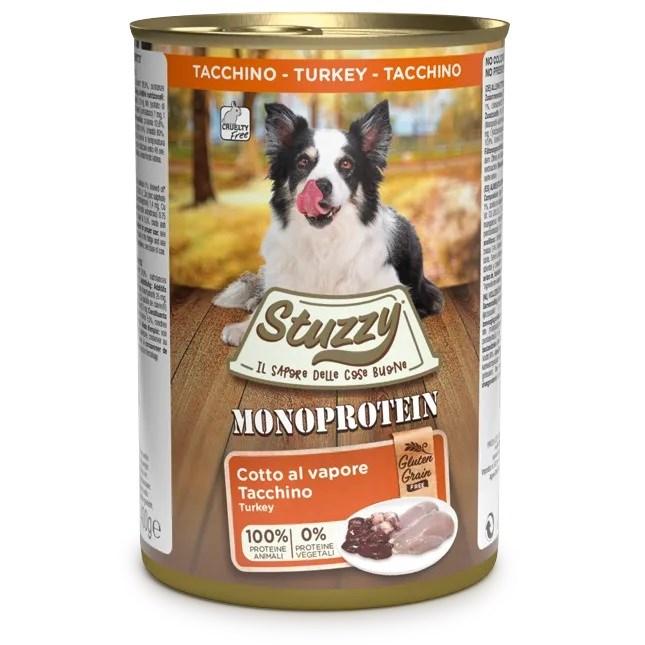 Hundefoder vådfoder Stuzzy Monoprotein kalkun 400 g