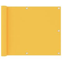 Altanafskærmning 75x500 cm oxfordstof gul