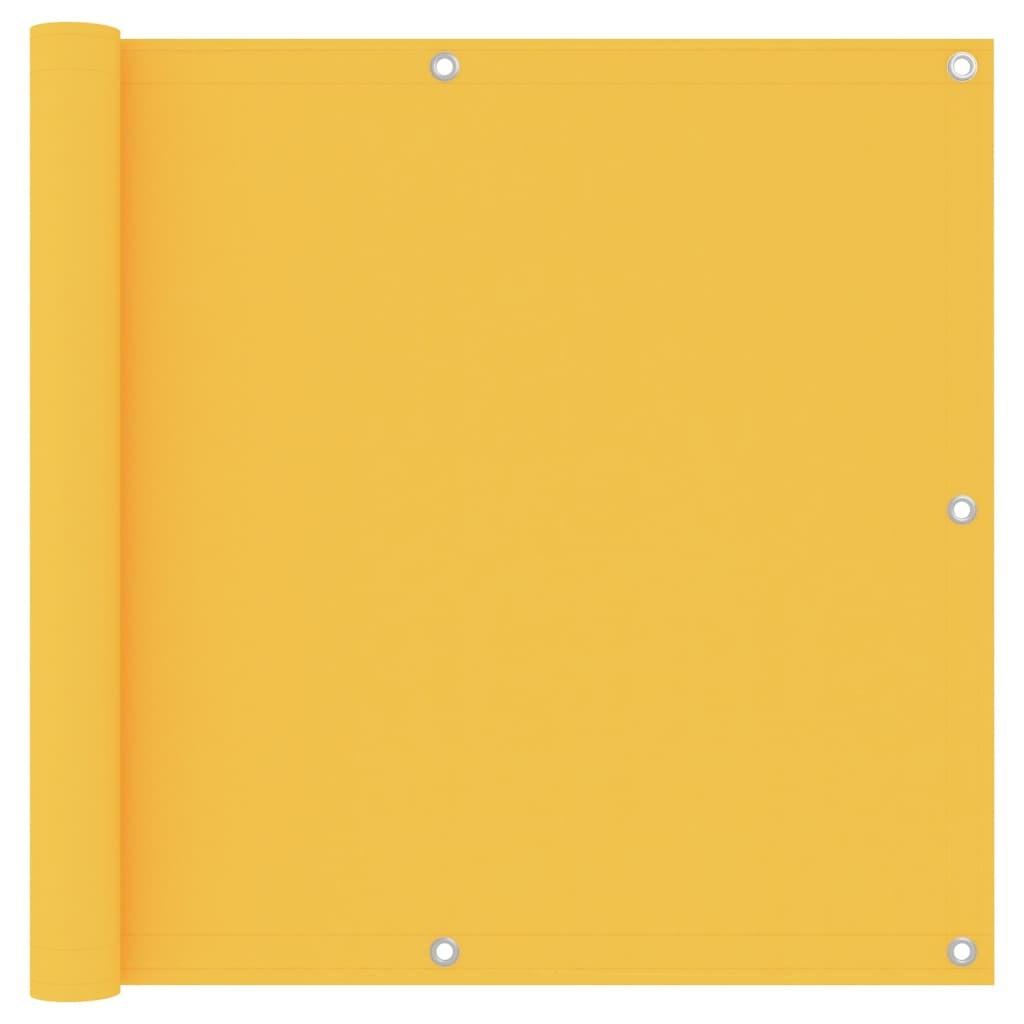 Altanafskærmning 90x400 cm oxfordstof gul