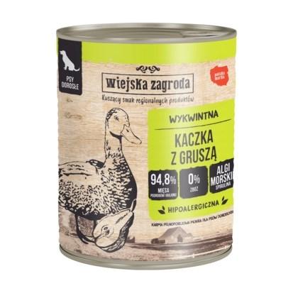 Hundefoder vådfoder wiejska zagroda and med pære – 800 g