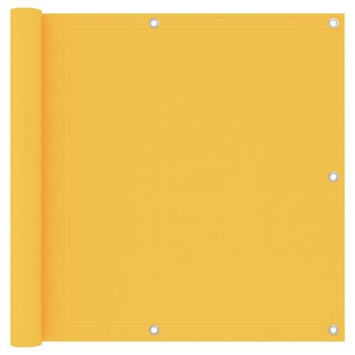 Altanafskærmning 90x500 cm oxfordstof gul