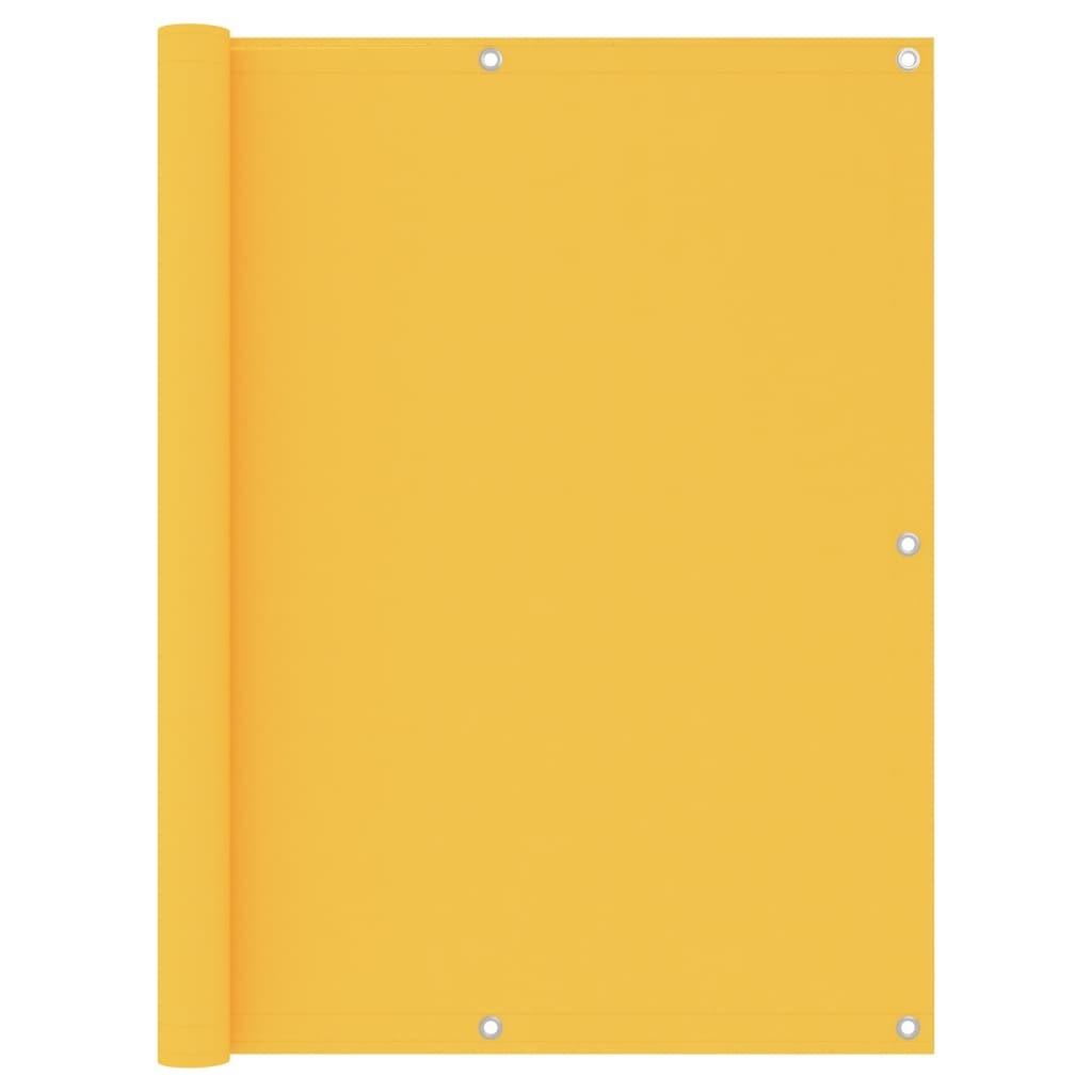 Altanafskærmning 120x500 cm oxfordstof gul