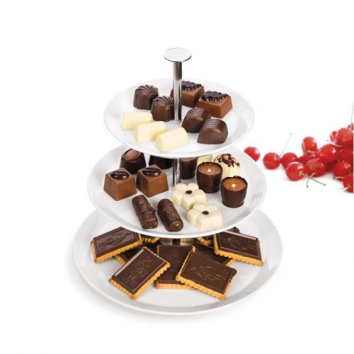 Etagefad 3-lags hvid – Tescoma GUSTITO