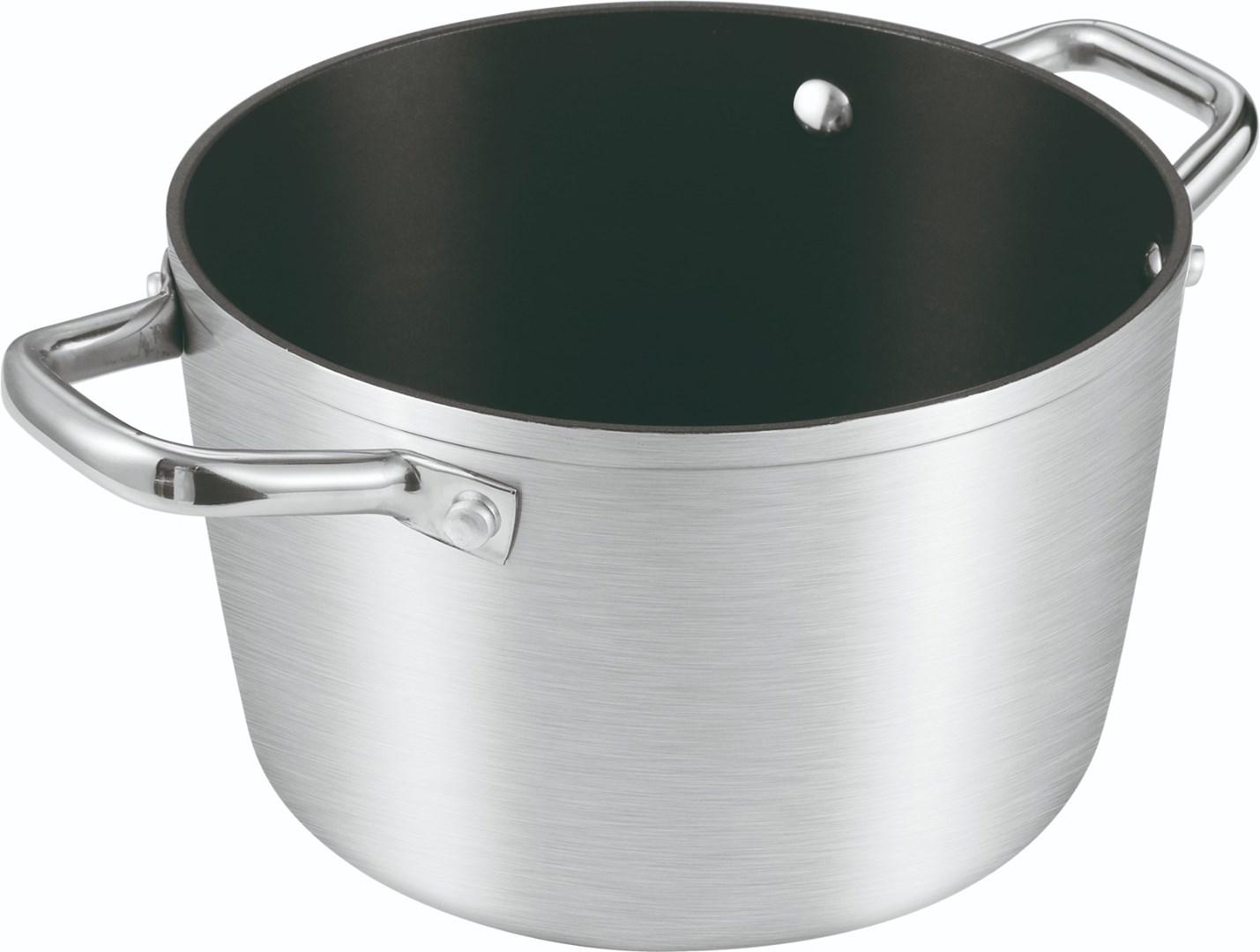 Gryde 3,5 l Tescoma GrandChef - sort/aluminium billede