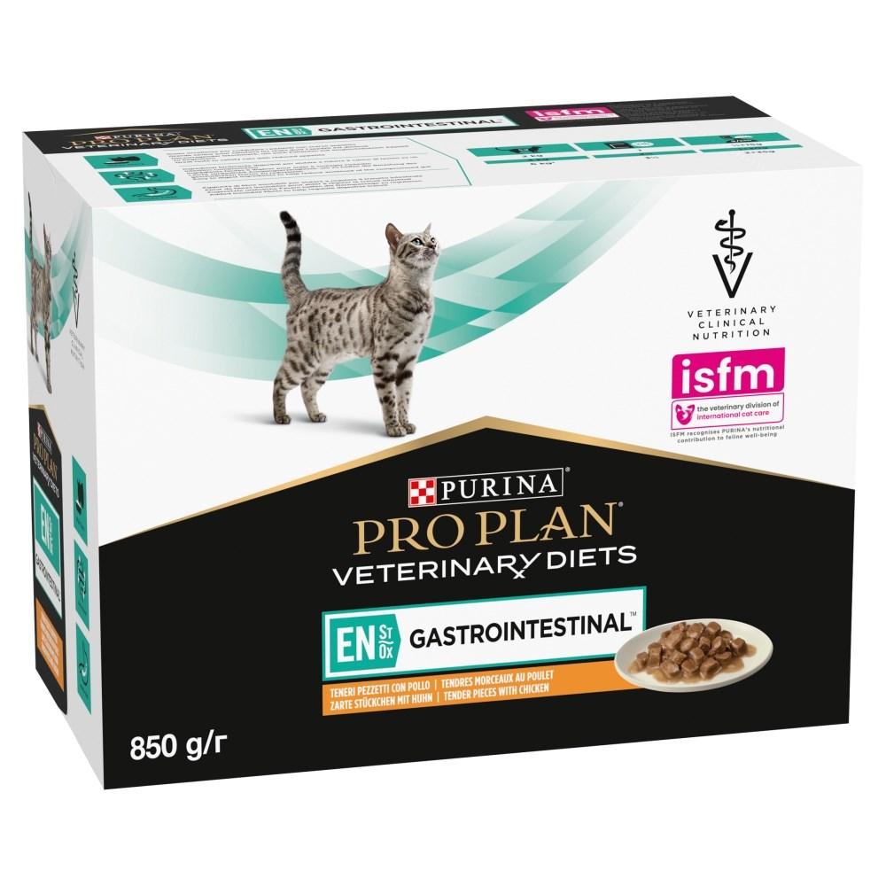 Kattemad vådfoder Purina Pro Plan Veterinary Diets EN St/Ox Gastrointestinal – 10 x 85 g
