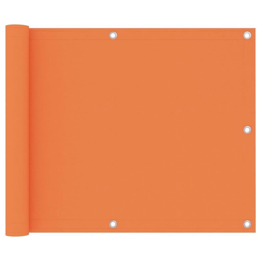 Altanafskærmning 75x300 cm oxfordstof orange