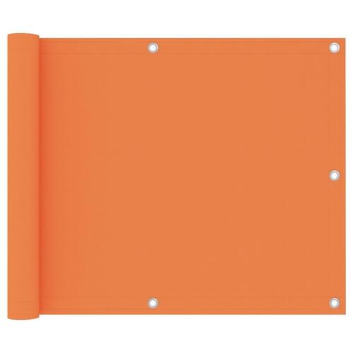 Altanafskærmning 75x400 cm oxfordstof orange