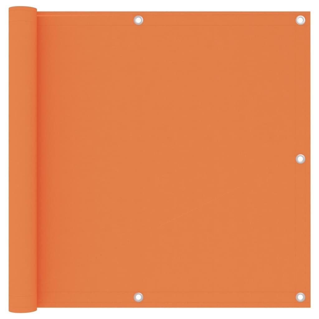 Altanafskærmning 90x400 cm oxfordstof orange
