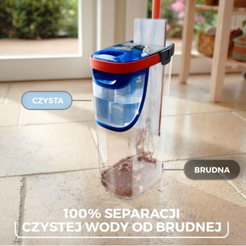 Gulvmoppe flad – Vileda H2Pro med spand