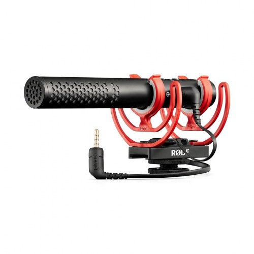 Shotgun mikrofon til kamera - RØDE VideoMic NTG, sort/orange, USB/3,5 mm