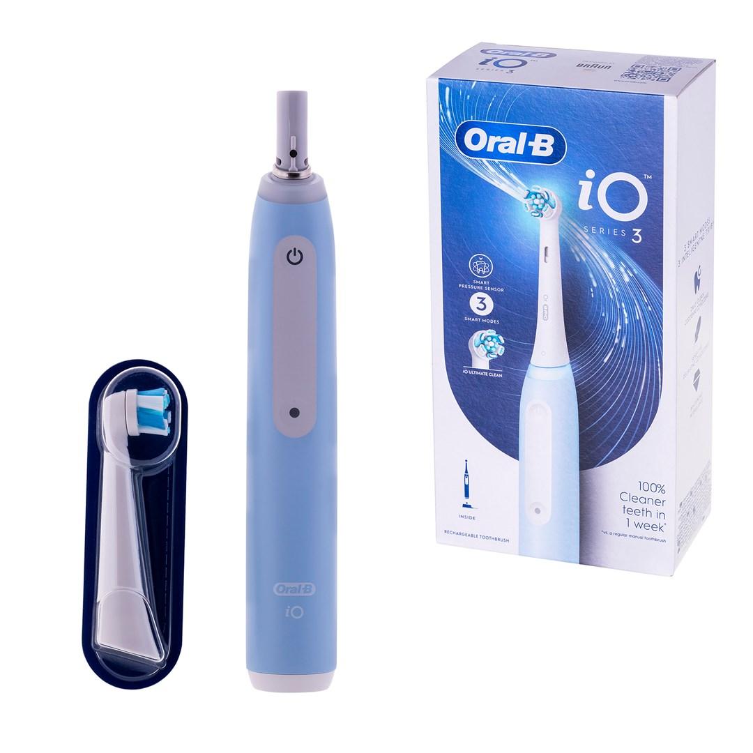 Elektrisk tandbørste Oral-B iO Series 3 blå, roterende-oscillerende