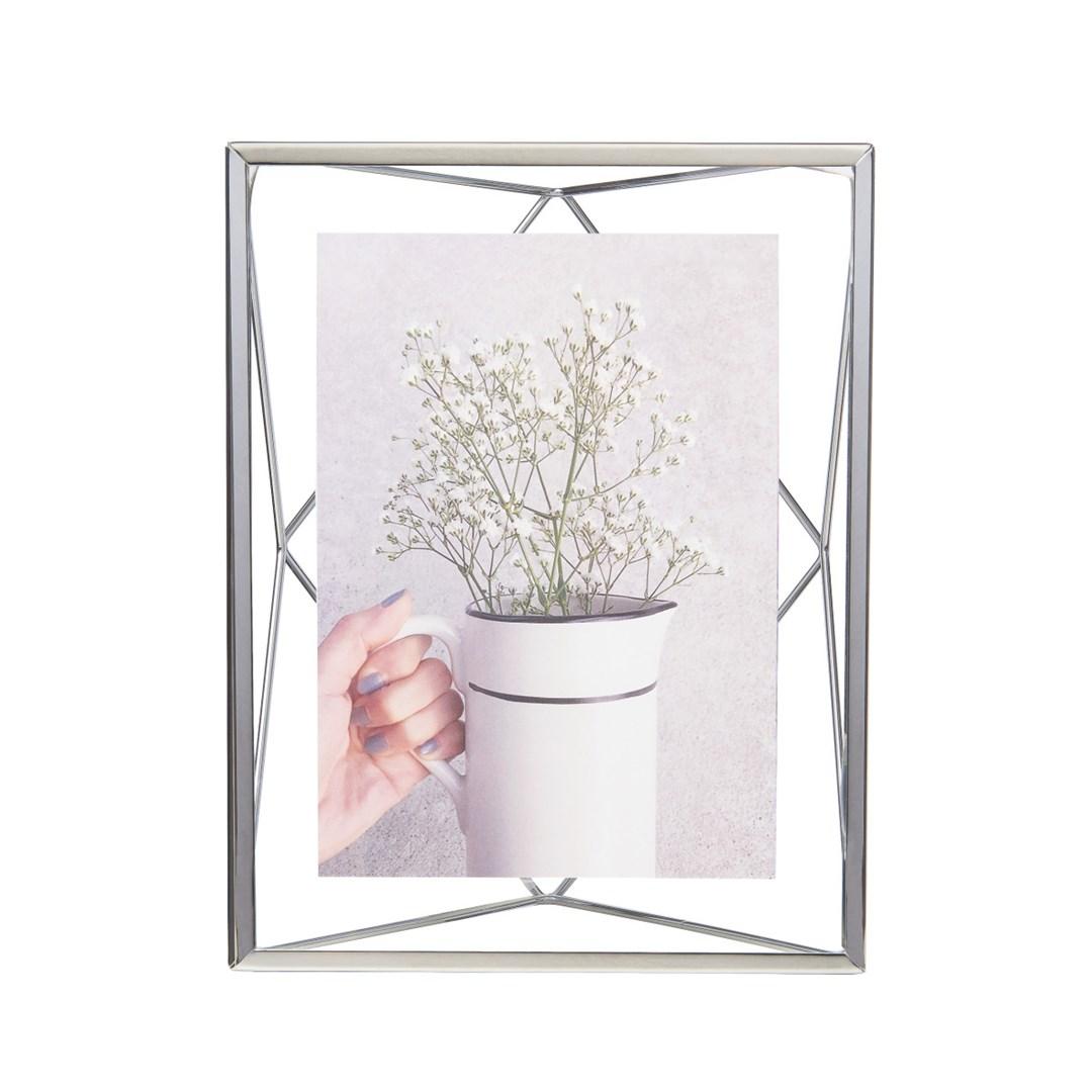 Billedramme Umbra Prisma - sølv, 10×15 cm