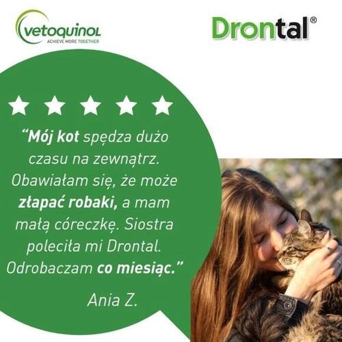Ormekur til kat – Vetoquinol Drontal tabletter, 2 stk.