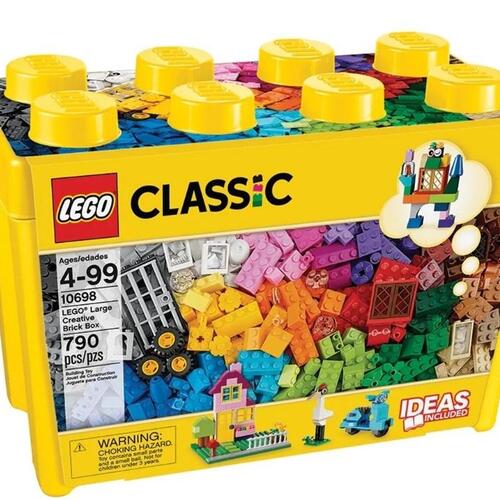 LEGO Classic stor kreativ kloddkasse 10698 – 790 dele