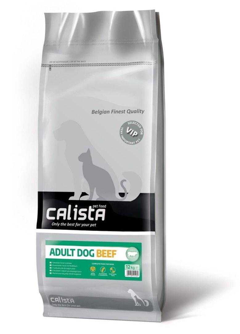 Hundefoder tørfoder oksekød CALISTA Adult 12 kg