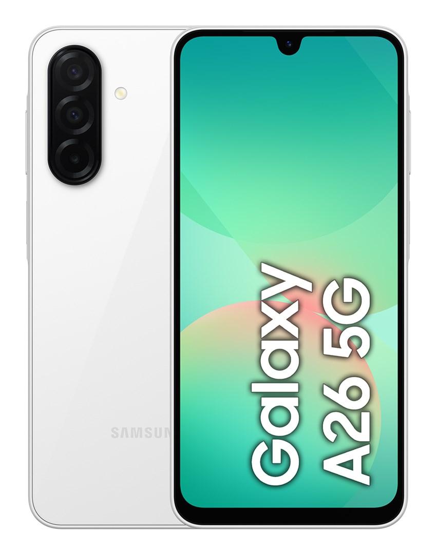 Android mobil Samsung Galaxy A26 6,7" 128 GB - hvid