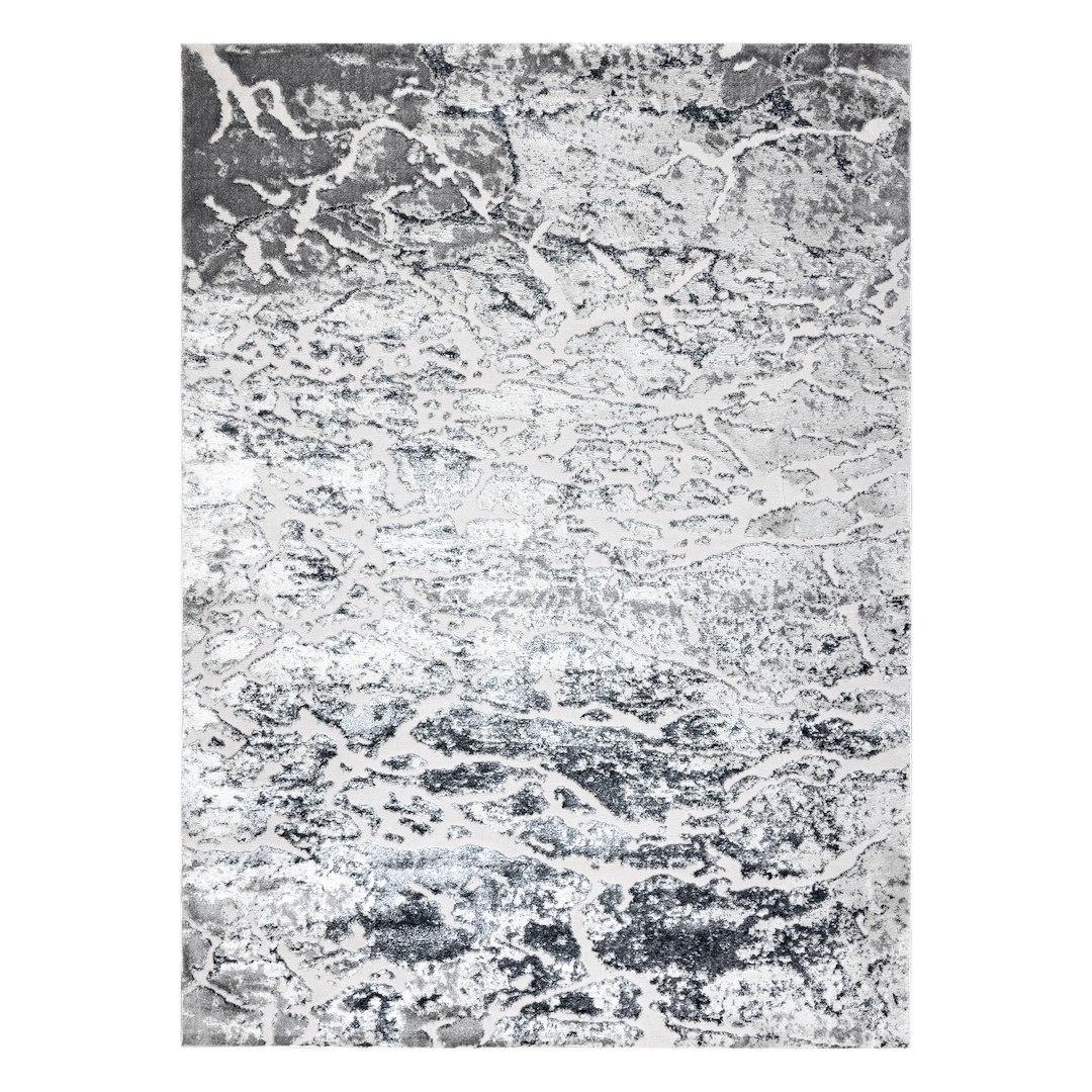 Gulvtæppe grå 140x190 - Hakano Trex Beton
