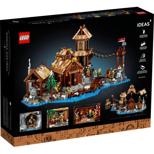 LEGO byggesæt – LEGO Ideas Vikingelandsby 21343 (18+)