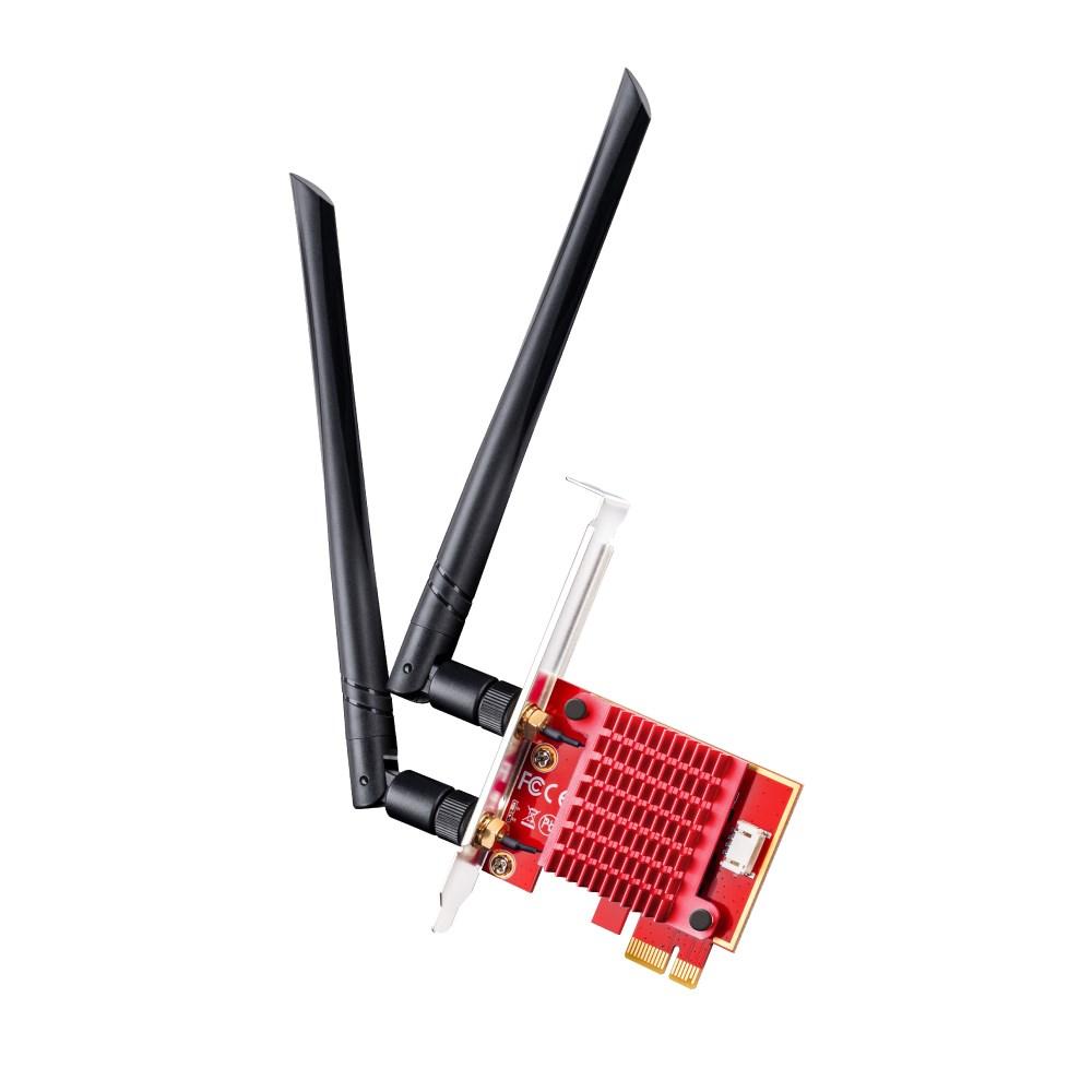 Wi‑Fi 6 netværkskort Cudy WE3000S med Bluetooth 5.2 – intern PCIe, op til 2.400 Mbit/s billede